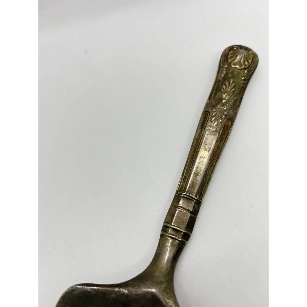 Vintage Silver Plate Mayell EP on Zinc Cake Slicer Server